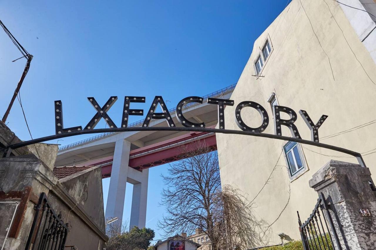 Lx Factory Apartment! Outside Terrace Lisbona Esterno foto